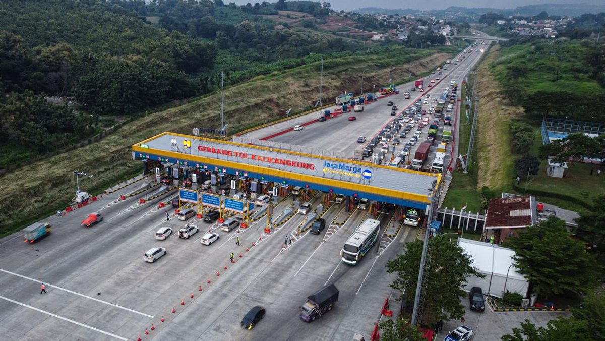 Volume Kendaraan di Tol Trans Jawa Sentuh 200 Ribu Unit